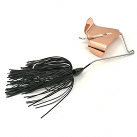 black skirt w copper blade buzzbait